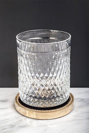 Стакан Boheme Murano Cristal 10218 золото