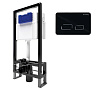 Инсталляция для унитаза BETTOSERB SAVA FREE STANDING SFS40006491 сенсорная клавиша смыва SENSORIO черная