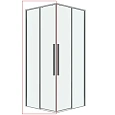 Душевая дверь GROSSMAN Galaxy 1/2.K33.01.90.10.00 (90x195) хром, стекло прозрачное Душевая дверь GROSSMAN Galaxy 1/2.K33.01.90.10.00 (90x195) хром, стекло прозрачное