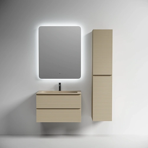 Тумба под раковину SANCOS Folk FL80CP 790х445х500 капучино, подвесная Тумба под раковину SANCOS Folk FL80CP 790х445х500 капучино, подвесная