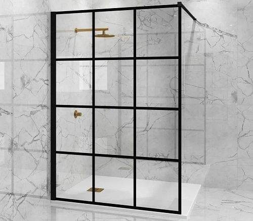 Душевая перегородка Paini PAINI-WalkIN100G 100x195 рисунок решетка Душевая перегородка Paini PAINI-WalkIN100G 100x195 рисунок решетка