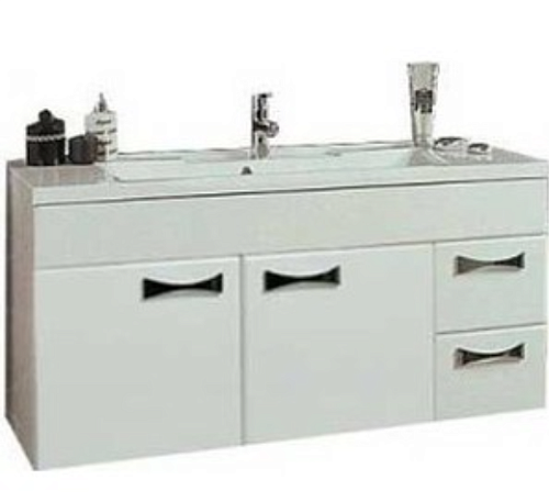 Тумба с раковиной Aquaton Диор 120 1A1106K1DR010 белая Тумба с раковиной Aquaton Диор 120 1A1106K1DR010 белая