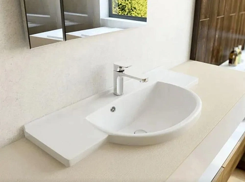 Раковина Эстет Kuba silk ФР-00014941 900х430 накладная Раковина Эстет Kuba silk ФР-00014941 900х430 накладная