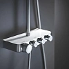Душевая система GROHE Euphoria SmartControl 310 DUO Cube с термостатом, белая луна (26508LS0) Душевая система GROHE Euphoria SmartControl 310 DUO Cube с термостатом, белая луна (26508LS0)