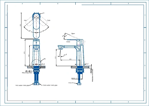 Смеситель для раковины ARROW AMP11848BC черный Смеситель для раковины ARROW AMP11848BC черный