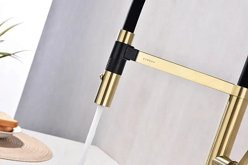 Смеситель для кухни Paulmark LEADER светлое золото Le214101-LG Смеситель для кухни Paulmark LEADER светлое золото Le214101-LG