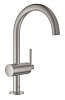 Картинка анонса товара «смеситель для раковины grohe atrio new на 1 отверстие, суперсталь (32042dc3)»