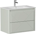 Тумба под раковину Allen Brau Paris 80 1.360001.PWM папирус матовый Тумба под раковину Allen Brau Paris 80 1.360001.PWM папирус матовый