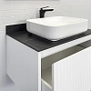 Тумба с раковиной Comforty Марсель-75 00-00013395 белый матовый со столешницей под мрамор Калакатта Блэк c раковиной Comforty T-Y9378 Тумба с раковиной Comforty Марсель-75 00-00013395 белый матовый со столешницей под мрамор Калакатта Блэк c раковиной Comforty T-Y9378