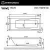 Акриловая ванна WHITECROSS Wave 170x75 SMART NANO (хром) 0101.170075.100.SMARTNANO.CR Акриловая ванна WHITECROSS Wave 170x75 SMART NANO (хром) 0101.170075.100.SMARTNANO.CR