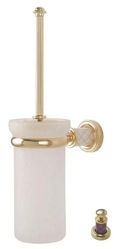 Ершик для унитаза Boheme MURANO 10913-V-G GOLD (фиолетовое) Ершик для унитаза Boheme MURANO 10913-V-G GOLD (фиолетовое)