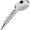 Картинка анонса товара «душевая лейка hansgrohe crometta 100 vario 26834400, белый/хром»