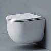 Унитаз подвесной Ceramica Nova Voga CN4012T смыв торнадо 3.0, с сидением микролифт, белый Унитаз подвесной Ceramica Nova Voga CN4012T смыв торнадо 3.0, с сидением микролифт, белый