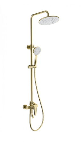 Душевая система Wonzon & Woghand брашированное золото (WW-B2168-A-BG) Душевая система Wonzon & Woghand брашированное золото (WW-B2168-A-BG)