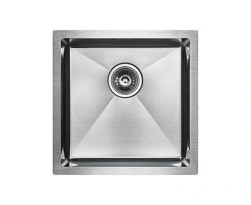 Кухонная мойка Paulmark GERBERG 44 UNI, PM254444-BS, брашированная нерж.сталь, 440х440мм Кухонная мойка Paulmark GERBERG 44 UNI, PM254444-BS, брашированная нерж.сталь, 440х440мм