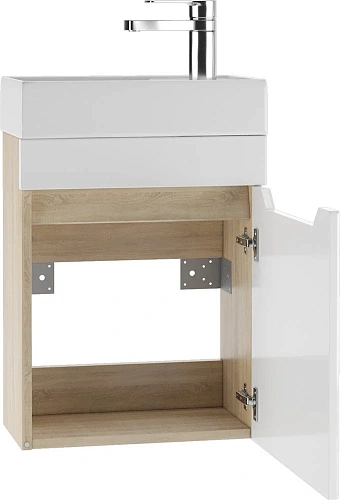 Комплект мебели DIWO Архангельск 40 подвесная, дуб сонома 569590 Комплект мебели DIWO Архангельск 40 подвесная, дуб сонома 569590