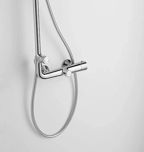 Душевая система ARROW AMG14SH855CP с термостатом хром Душевая система ARROW AMG14SH855CP с термостатом хром