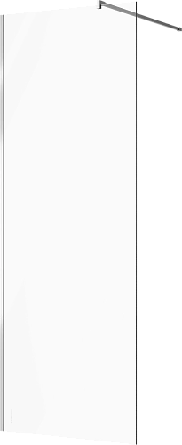 Душевая перегородка STWORKI Берген 80 см, профиль хром глянцевый, прозрачное стекло 583055 Душевая перегородка STWORKI Берген 80 см, профиль хром глянцевый, прозрачное стекло 583055