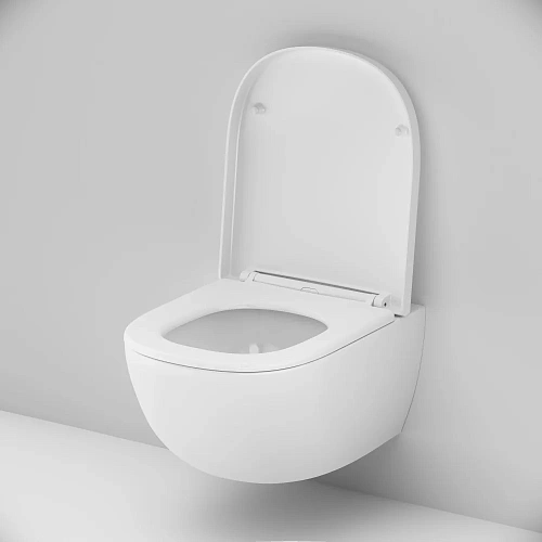 Унитаз подвесной AM.PM Above C9X1900SC Aquaspin с сиденьем Унитаз подвесной AM.PM Above C9X1900SC Aquaspin с сиденьем