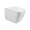 Картинка анонса товара «унитаз подвесной charus alva rimless ewc700-114w безободковый, c легкосъемным сиденьем, с функцией микролифт»