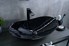 Картинка анонса товара «раковина gid bs9811 54467 накладная под камень глянцевый 61x37x15»