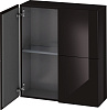 Картинка анонса товара «шкаф duravit l-cube lc116704040 70 см черный глянцевый»