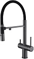 Смеситель для кухни Paulmark MAGNETO Starke, Ma213118-B, с гибким изливом, беретта под фильтр Смеситель для кухни Paulmark MAGNETO Starke, Ma213118-B, с гибким изливом, беретта под фильтр