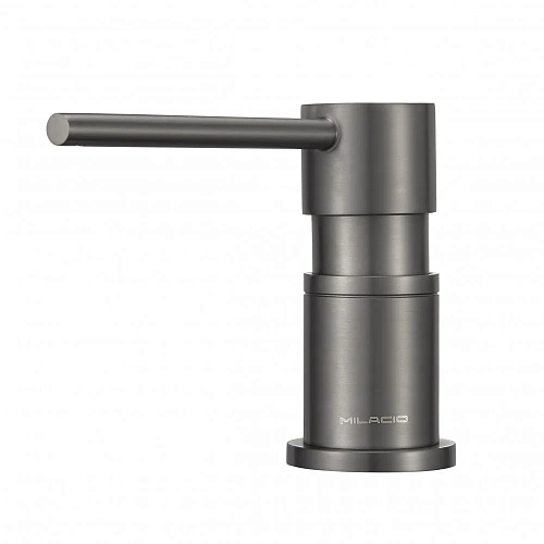 Дозатор жидкого мыла Milacio Ultra 935 (MCU.935.GM), вороненая сталь Дозатор жидкого мыла Milacio Ultra 935 (MCU.935.GM), вороненая сталь