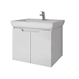Тумба под раковину DREJA Q (D), 60 см, подвесная, 2 дверцы, белый глянец 99.1001 Тумба под раковину DREJA Q (D), 60 см, подвесная, 2 дверцы, белый глянец 99.1001