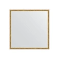 Зеркало в багетной раме Evoform Definite BY 0657 68 x 68 см, витое золото Зеркало в багетной раме Evoform Definite BY 0657 68 x 68 см, витое золото