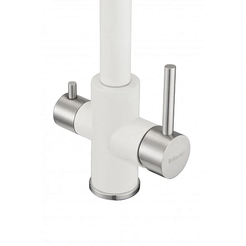 Смеситель для кухни Milacio Ultra ( MCU.553.WH ) белый Смеситель для кухни Milacio Ultra ( MCU.553.WH ) белый
