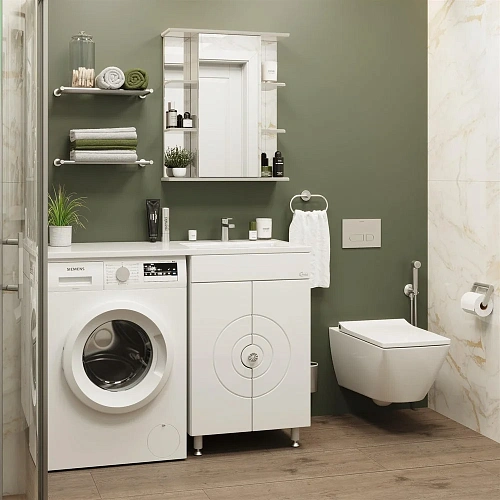 Зеркальный шкаф Onika ГЛОРИЯ 60.00 Универсальный 206041 Зеркальный шкаф Onika ГЛОРИЯ 60.00 Универсальный 206041