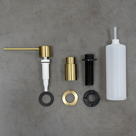 дозатор жидкого мыла LemarkLM8203LGN, врезной, светлое золото дозатор жидкого мыла LemarkLM8203LGN, врезной, светлое золото