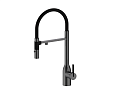 Смеситель для кухни Paulmark Magneto One вороненая сталь Ma213188-GM Смеситель для кухни Paulmark Magneto One вороненая сталь Ma213188-GM
