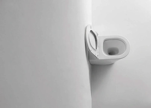 Унитаз приставной CeramaLux 3178 белый с крышкой микролифт Унитаз приставной CeramaLux 3178 белый с крышкой микролифт