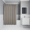 Штора для ванны IDDIS (DW02P18i11) 200х180 см, полиэстер бежевый Штора для ванны IDDIS (DW02P18i11) 200х180 см, полиэстер бежевый