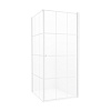 Картинка анонса товара «душевой уголок new trendy superia white p 90x90x195 k-0795 (белый)»