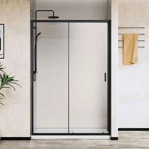 Душевая дверь Vincea City VDS-5CT110CLB, 1100, черный, стекло прозрачное Душевая дверь Vincea City VDS-5CT110CLB, 1100, черный, стекло прозрачное