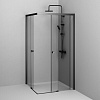 Душевой уголок AM.PM X-Joy W94G-403-100100-BT1K раздвижные двери 100x100 профиль черный матовый, стекло прозрачное Душевой уголок AM.PM X-Joy W94G-403-100100-BT1K раздвижные двери 100x100 профиль черный матовый, стекло прозрачное