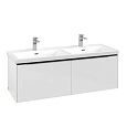 Тумба под раковину Villeroy & Boch Subway 3.0 с подсветкой Brilliant White / Brilliant White C567L1V C567L1VE Тумба под раковину Villeroy & Boch Subway 3.0 с подсветкой Brilliant White / Brilliant White C567L1V C567L1VE