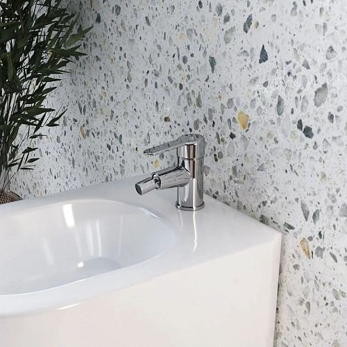 Смеситель для раковины Paini Dax 84PZ211R с донным клапаном Смеситель для раковины Paini Dax 84PZ211R с донным клапаном