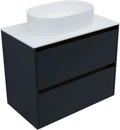Тумба под раковину Allen Brau Activity 80 1.34012.AM антрацит матовый/олива брашированная Тумба под раковину Allen Brau Activity 80 1.34012.AM антрацит матовый/олива брашированная