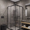 Душевой уголок Timo (T41) TKSS-100/03C-8 1000x1000x2000, профиль черный, стекло прозрачное 8 мм Душевой уголок Timo (T41) TKSS-100/03C-8 1000x1000x2000, профиль черный, стекло прозрачное 8 мм