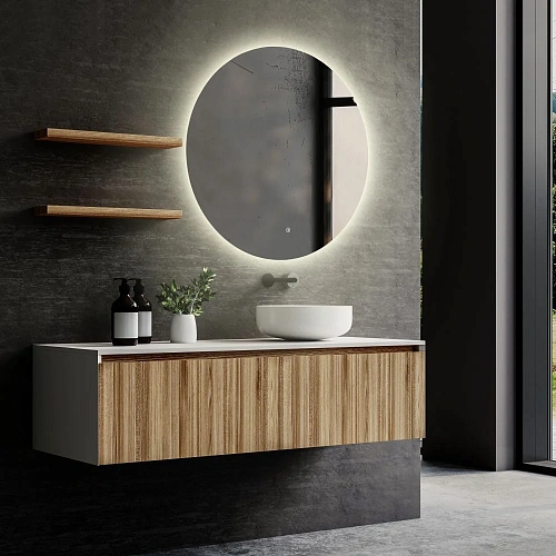 Зеркало ABBER Mond AG6203SL-1.0 с подсветкой, сенсор, диммер Зеркало ABBER Mond AG6203SL-1.0 с подсветкой, сенсор, диммер