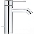 Смеситель для раковины GROHE Essence+ с низким изливом и донным клапаном, хром (23589001) Смеситель для раковины GROHE Essence+ с низким изливом и донным клапаном, хром (23589001)