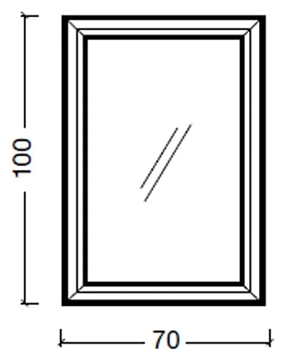 Зеркало Armadi Art Terso 556 700х1000 золото с подсветкой Зеркало Armadi Art Terso 556 700х1000 золото с подсветкой