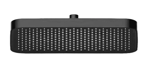 Верхний душ BERGES U2, черный матовый, пластик 070012 Верхний душ BERGES U2, черный матовый, пластик 070012