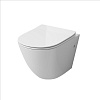 Картинка анонса товара «унитаз подвесной grossman gr-4411s 560x360x350 безободковый с тонкой крышкой»