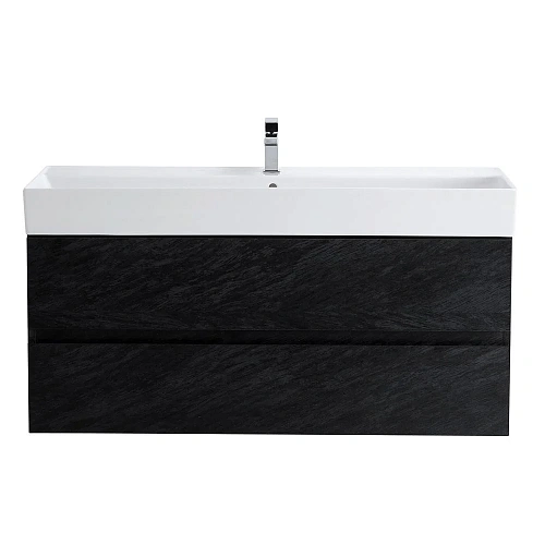 Тумба под раковину CEZARES MOLVENO 46-120-2C-SO-NR Nero 1200x460 подвесная Тумба под раковину CEZARES MOLVENO 46-120-2C-SO-NR Nero 1200x460 подвесная