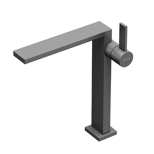 Смеситель для раковины Sancos Linn SC9020GG вороненая сталь Смеситель для раковины Sancos Linn SC9020GG вороненая сталь